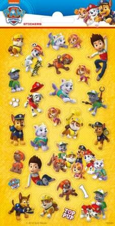 Paw Patrol – Stickerset met 26 stickers