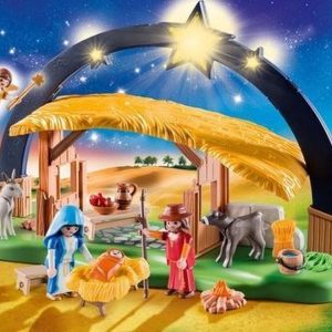 PM Christmas – Kerststal met heldere ster 9494