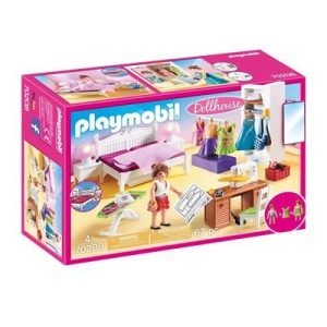 PM Dollhouse – Slaapkamer met mode ontwerphoek 70208