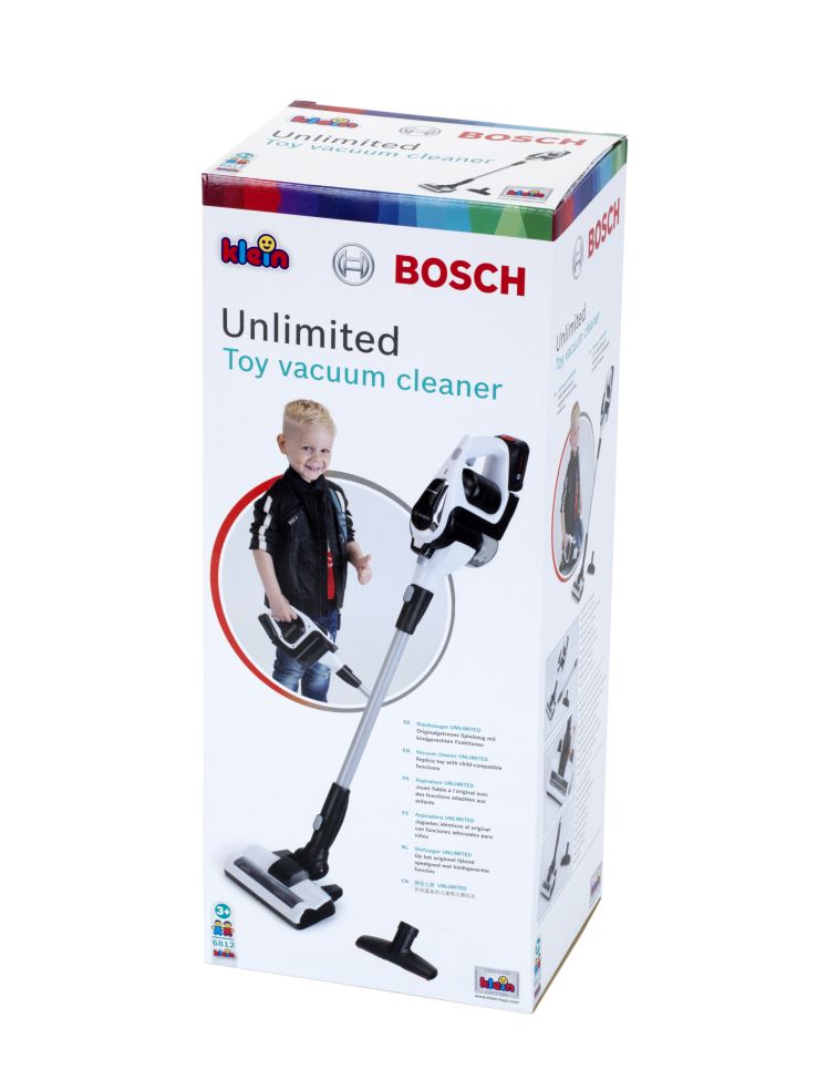 BOSCH Stofzuiger “Unlimited” – zwart/wit