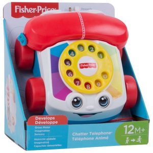 Fisher-Price – Peutertelefoon met trektouw