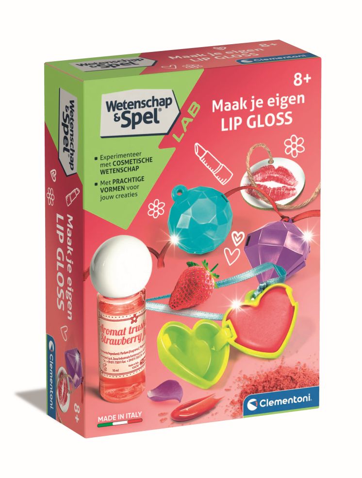 Wetenschap & Spel – Lab – Mini Lip Gloss Set