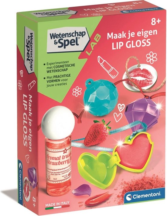 Wetenschap & Spel – Lab – Mini Lip Gloss Set