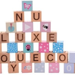 Jouéco – The Wildies Family Alfabet blokken met zakje