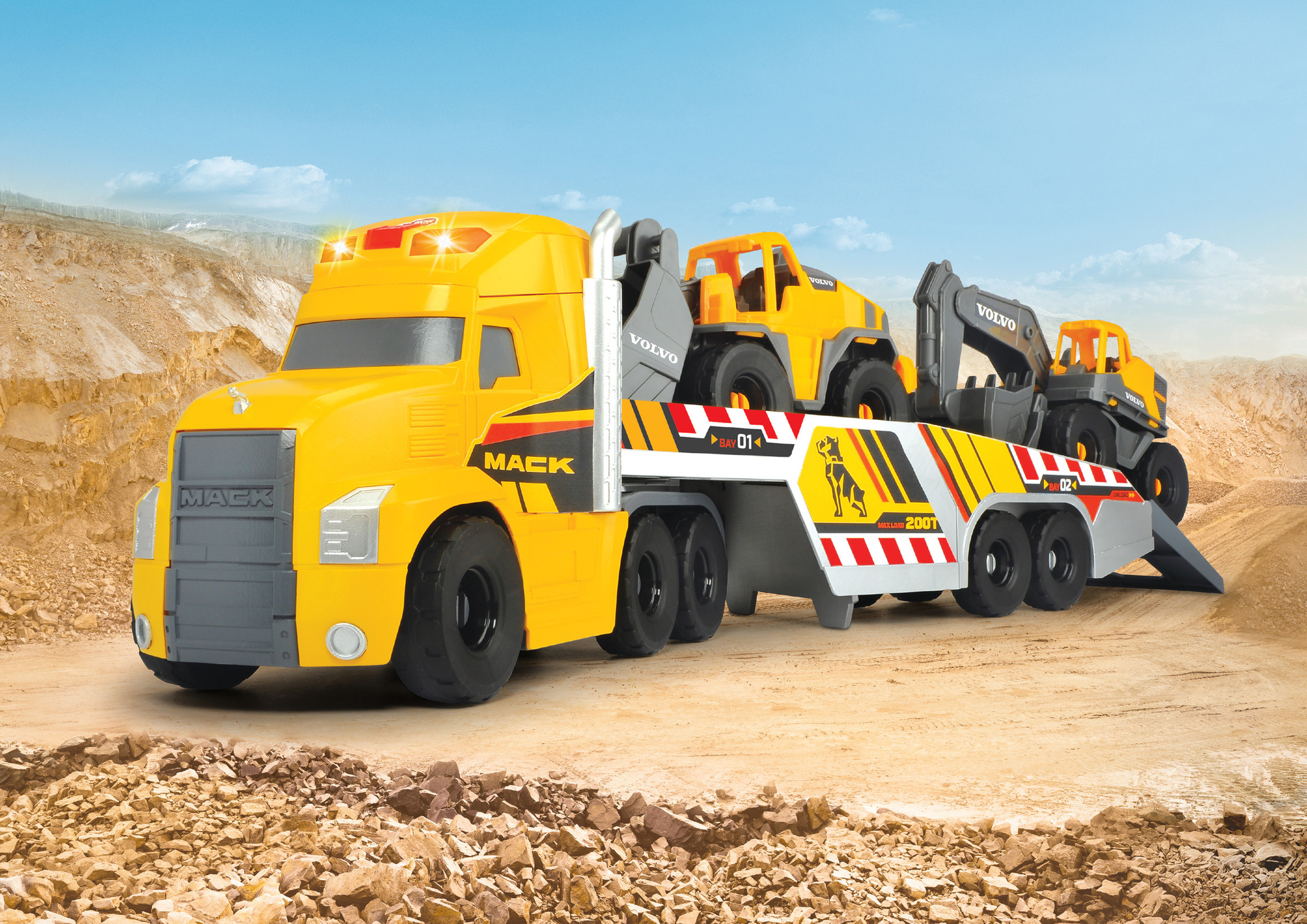 Volvo Mack Heavy Loader Truck – 70cm