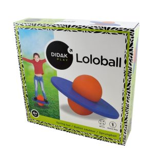 Lolobal (volle band) Ø 38cm (blauw/rood)