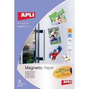 APLI Magnetisch papier A4 (210x297mm) 640gr/8vel