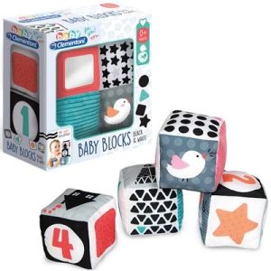 Baby Clementoni – Soft Cubes – Black & White