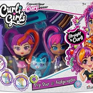 Curli Girls Twin Set – Pop Star + Fashionista & Kat Curli