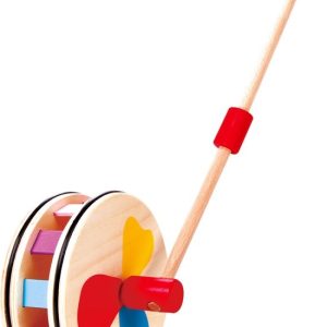 Duwstok (hout) – Regenboog