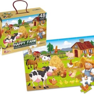 Puzzel (Vloer) 48stuks – Boerderij