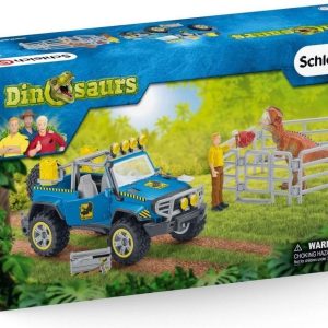 Schleich Dinosaurs – Off-Road voertuig met dino wachtpost