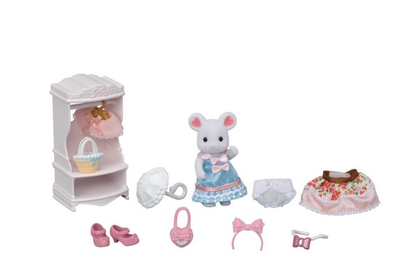 Sylvanian Families - Fashion Speelset Sugar Sweet (Marshmellow Muis) - Afbeelding 3