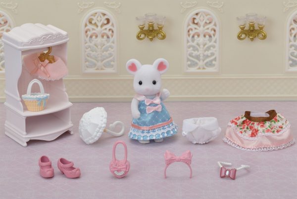 Sylvanian Families - Fashion Speelset Sugar Sweet (Marshmellow Muis) - Afbeelding 5