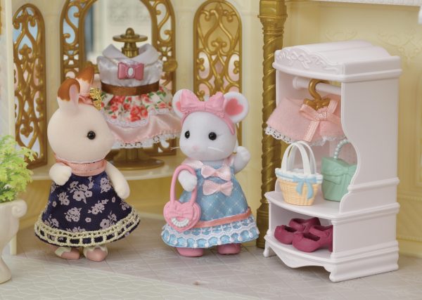 Sylvanian Families - Fashion Speelset Sugar Sweet (Marshmellow Muis) - Afbeelding 6