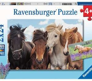 Puzzel (2x24stuks) – Paardenliefde