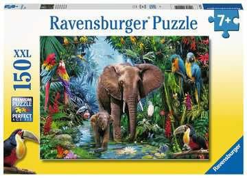 Puzzel (XXL) 150stuks – Jungleolifanten