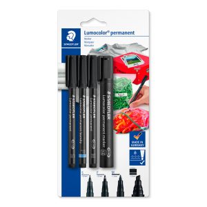 Lumocolor Permanent-Marker Set – 4stuks