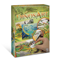 DinosArt – Zand en glitter kunst