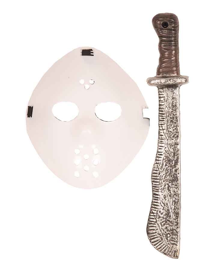 Set Halloween (masker + zwaard)