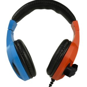 Qware Gaming Switch Stereo Headset – blauw/rood