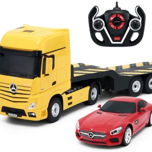 R/C Mercedes Benz Actros (1:26) + Mercedes AMG GT (1:24)