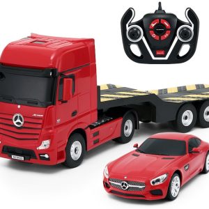 R/C Mercedes Benz Actros (1:26) + Mercedes AMG GT (1:24)