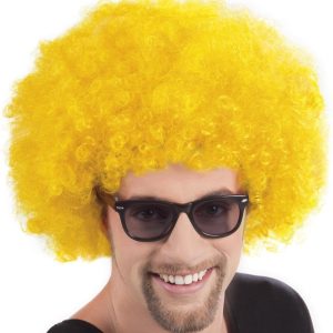 Pruik Afro – 1 kleur
