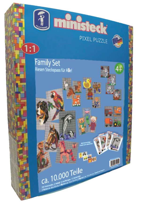 Ministeck (XXL Box) - Family-Set (10000stuks)