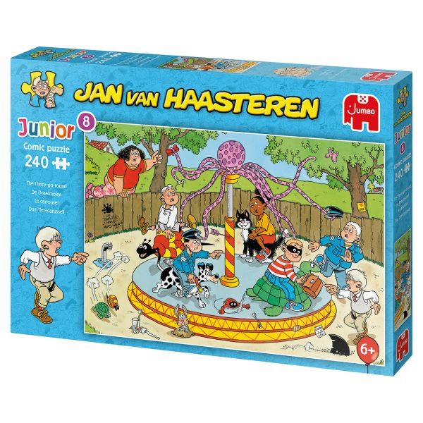 Jan van Haasteren Junior 8 - De Draaimolen (240stuks) - Afbeelding 3