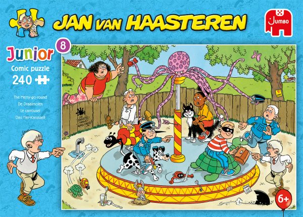 Jan van Haasteren Junior 8 - De Draaimolen (240stuks) - Afbeelding 4