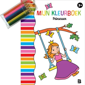 Mijn kleurboek (met kleurpotloodjes) 3+ – Prinsessen