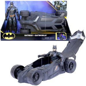 Batman – Batmobile + actiefiguur 30cm