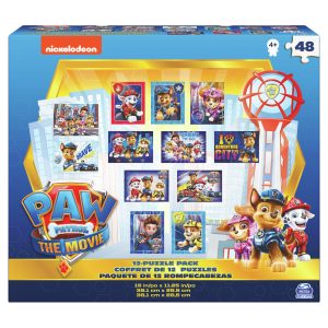 Puzzel 12-in-1 (2×100/5×48/5x25stuks) – Paw Patrol The Movie