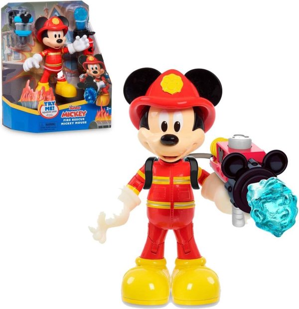 Disney Junior Mickey Mouse - Brandweerman met accessoires (15cm) - Afbeelding 2