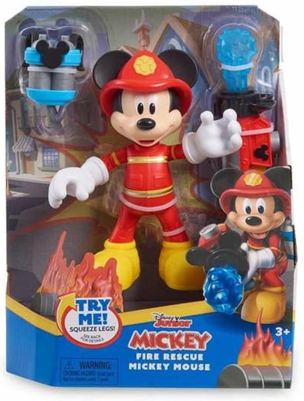 Disney Junior Mickey Mouse - Brandweerman met accessoires (15cm) - Afbeelding 3