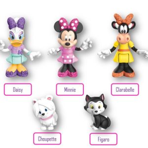 Disney Junior Minnie Mouse – Koffer met 5 actiefiguren 7,5cm