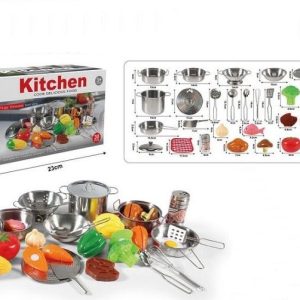 Metalen pottenset – 30 delig