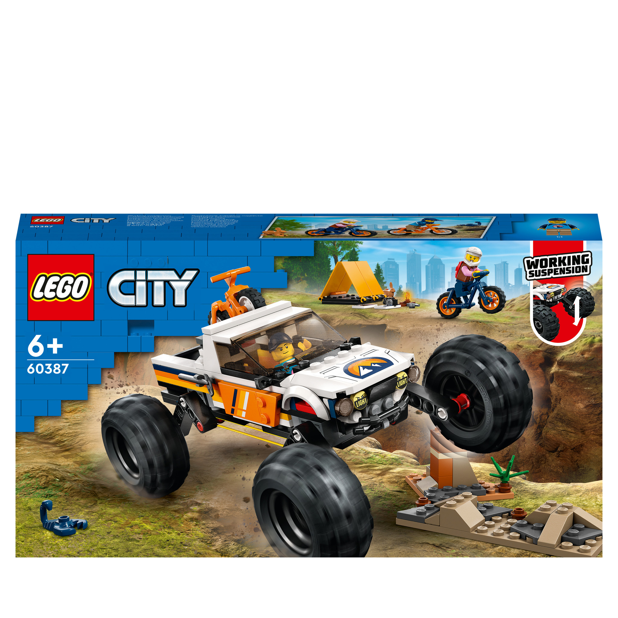 LEGO City 4×4 Terreinwagen – 60387