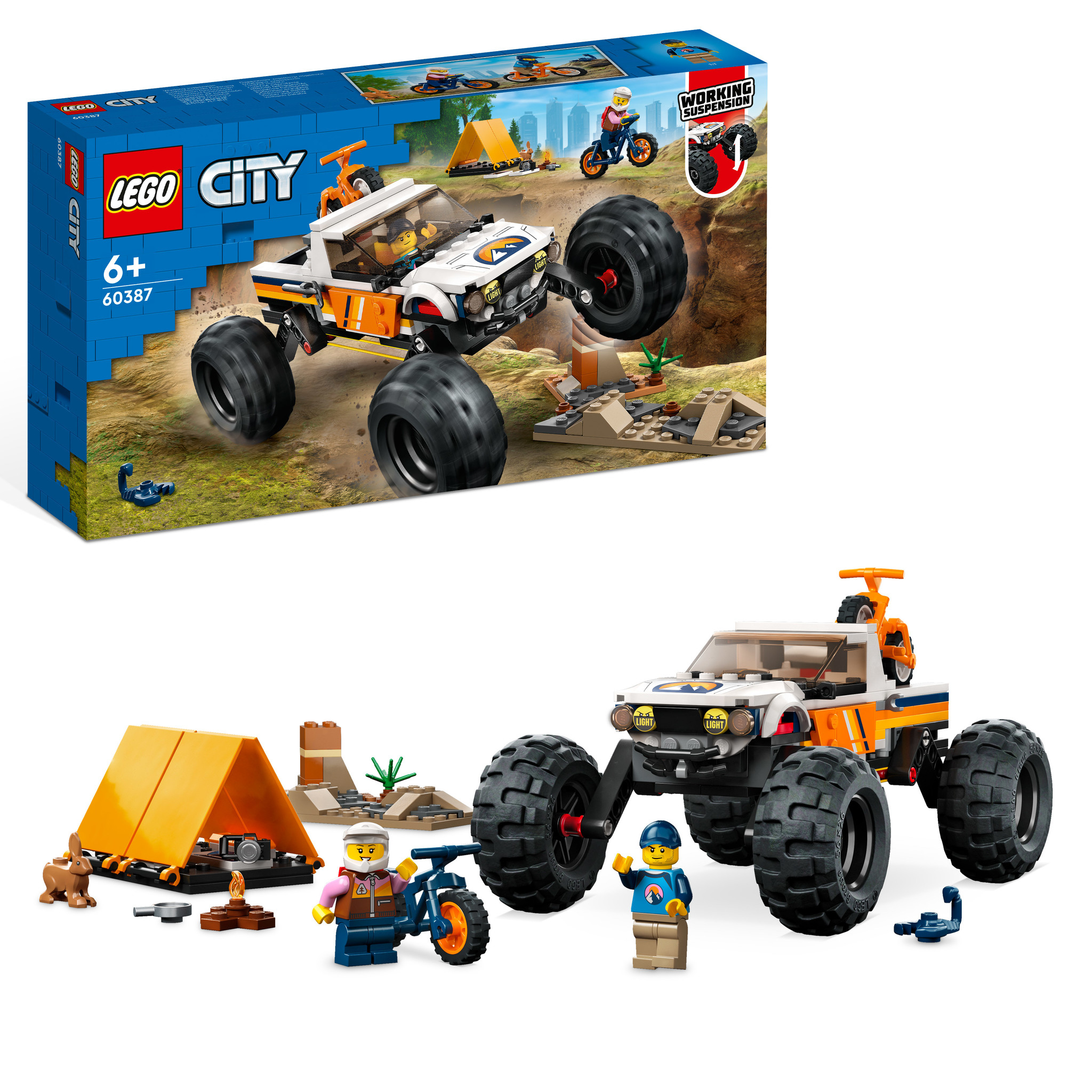 LEGO City 4×4 Terreinwagen – 60387