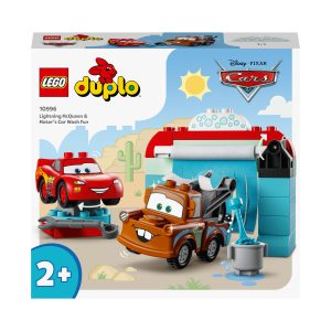 LEGO Duplo Disney Pixar Cars Bliksem McQueen en Takel wasstraatpret – 10996