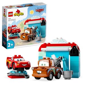 LEGO Duplo Disney Pixar Cars Bliksem McQueen en Takel wasstraatpret – 10996