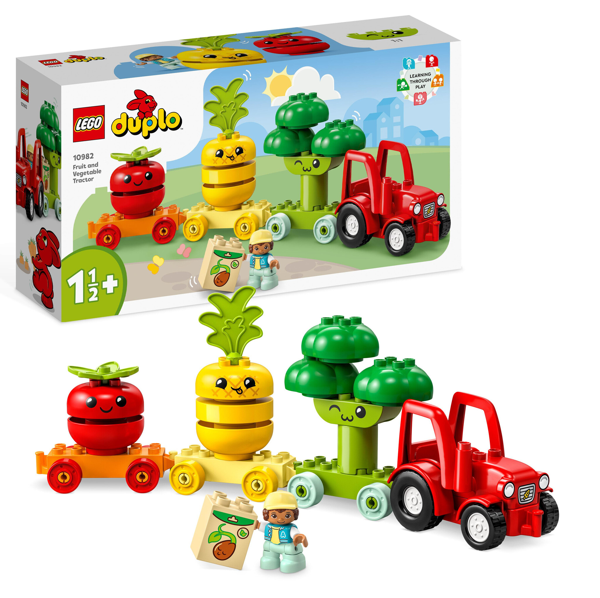 LEGO Duplo Fruit- & Groentetractor – 10982