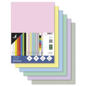 Gekleurd papier A4 160gr/50vel – assorti