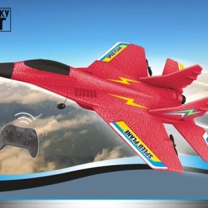 Wonky Monkey R/C Vliegtuig Glider – rood