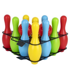 Kids Bowling Set (10 kegels + 2 ballen)