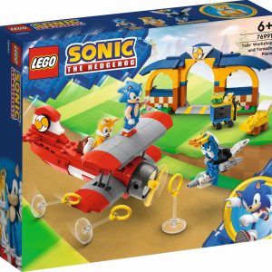 LEGO Sonic the Hedgehog Tails’ werkplaats en Tornado vliegtuig – 76991