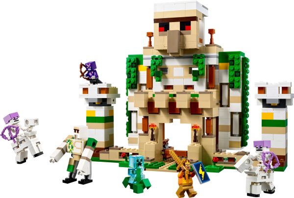 LEGO Minecraft Het ijzergolemfort - 21250 - Afbeelding 3