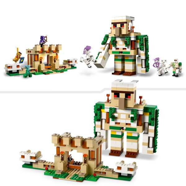 LEGO Minecraft Het ijzergolemfort - 21250 - Afbeelding 5