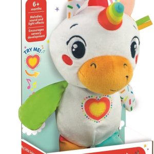 Baby Clementoni – My Little Unicorn (electronische knuffel)